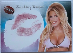 2007 BENCHWARMER LINDSEY ROEPER AUTHENTIC KISS CARD - Picture 1 of 2