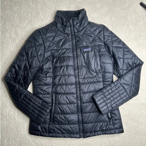 Patagonia: schwarze Steppjacke - Bild 1 von 8