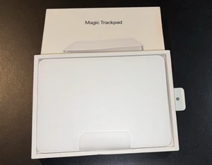 Brand New Apple Magic Trackpad - White/Silver (lightning port) Wireless - Picture 1 of 7