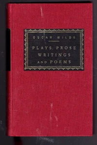 Oscar Wilde Plays Prose writings Poems  HC  Everymans Library Unread Unmarked - Bild 1 von 2