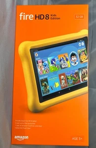 Amazon Fire HD 8 Kids Edition (8th Generation) 32 GB, Wi-Fi, 8 in - Blue - Picture 1 of 4