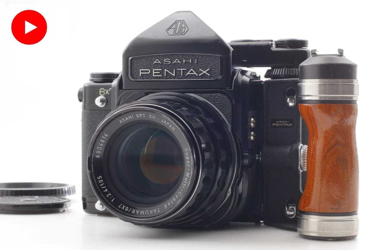 pentax6×7 Pentax 6×7 + TTL prism + 55mm Lens – Asahi Photo