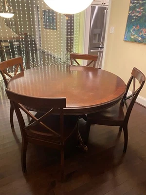 Circular Dining Table For  4 - Image 1 of 3