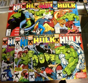 Marvel 1993 8 INCREDIBLE HULK 401 4o2 403 404 405 406 407 408 NM gb Gary Frank - Foto 1 di 20