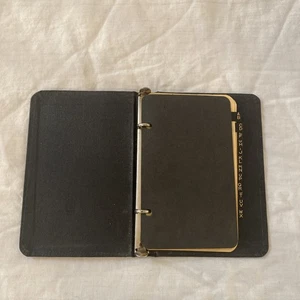 Rare Binder 3x5" 2 Ring Vintage 1950s Property of US Government Mfg Columbia NY - Picture 1 of 7