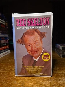Red Skelton The Lost Episodes VHS 1992 Vol. 1 & 2 Double Feat. Goodtimes Video - Picture 1 of 3