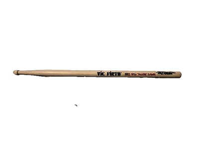 NICKO MCBRAIN SIGNED IRON MAIDEN VIC FIRTH SIGNATURE DRUM STICK WITH PROOF - Image 1 of 2