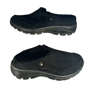 Zuecos Skechers de ajuste relajado para mujer talla 8 negros espuma viscoelástica refrigerados por aire - Imagen 1 de 8