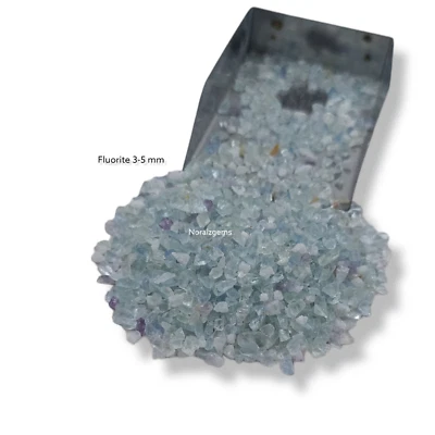 Polvo grueso de piedra con incrustación de piedra de fluorita triturada polvo de masaje para carpintería Foto 1 de 4