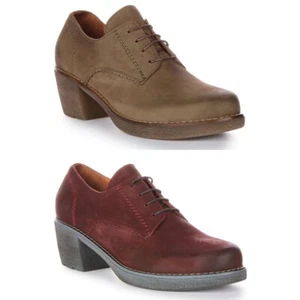 JUSTINREESS ENGLAND Wildleder Oxford Absatz Schnürschuh Olivgrün Damen UK 3 - 8 - Bild 1 von 13