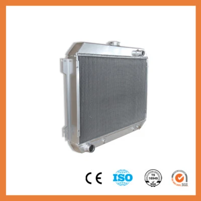 Radiador de aluminio 375 para Dodge Challenger Coronet 1970-74 3 filas AT bloque grande 26" Foto 1 de 4