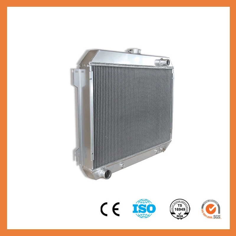 375 Aluminum Radiator For Dodge Challenger Coronet 1970-74 3Row AT big block 26" - Image 1 of 4