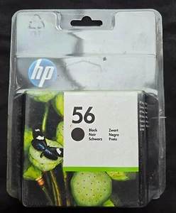 HP 56 Genuine Black Ink Cartridge C6656AE - Picture 1 of 2