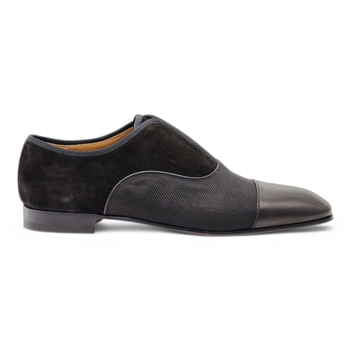 Christian Louboutin Oxford Leather Upper Dress Shoes for Men Christian Louboutin Oxford Leather Upper Dress Shoes for Men