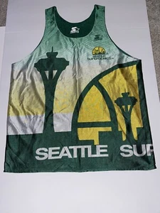 Seattle SuperSonics Vintage 90's Reversible Starter Jersey Herren Größe XL - Bild 1 von 5