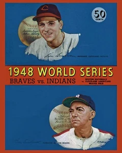 1948 World Series Program - (Braves & Indian) Wall Art Poster - 8x10 Color Photo - Picture 1 of 1