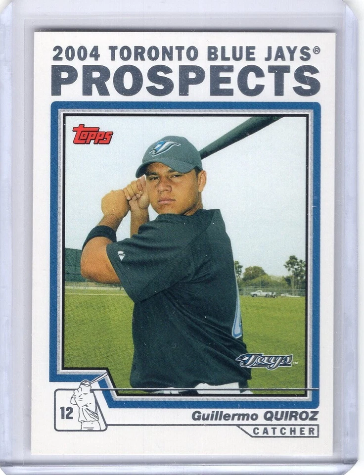 GUILLERMO QUIROZ 2004 Topps Traded PROSPECTS #T102 - BLUE JAYS - Image 1 of 1