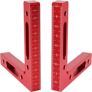 Mocoum Aluminium Alloy 90 Degree Positioning Squares 4.7" X 4.7"(12X12Cm) Right - Picture 1 of 7