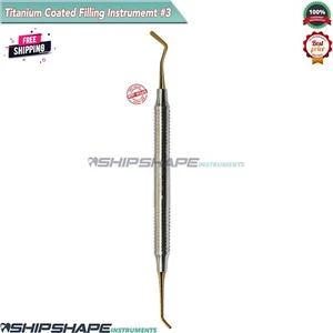 Dental Plastic Filling Instrument Restorative Contouring Pliable Amalgam Plugger - Bild 1 von 8