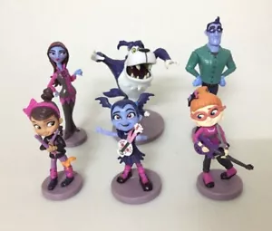 6 PCS Vampirina Disney New Cartoon movie PVC Figure Cake Topper Toy Doll Kids - Bild 1 von 8