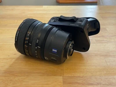 Sony Carl Zeiss VCL-412BWH Lens [TESTED Working] (For Sony HVR-Z7U/Z7N) (2) - Image 1 of 4