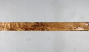 Cuello de guitarra en blanco rizado madera de arce Luthier Supply 30.7"x2.9"x1.1" - Imagen 1 de 5