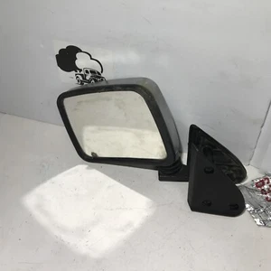 1992 Nissan Pickup D21 Hardbody Driver Side Mirror LH OEM Silver Good - Picture 1 of 10