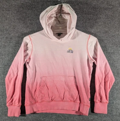 Pulôver Eddie Bauer meninas jovens moletom grande com capuz rosa degradê explorar - Imagem 1 de 4