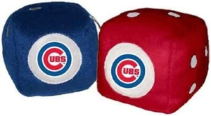 Chicago Cubs 3" Fuzzy Dice - MLB - Picture 1 of 1