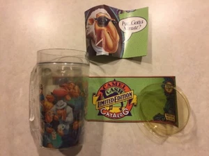 Vintage JOE CAMEL Smooth Character Plastic Mug & Lid Oasis 1991 New & Complete - Picture 1 of 9