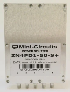 Mini Circuits ZN4PD1-50-S+ RF Power Splitter 200-5000MHz - Picture 1 of 3