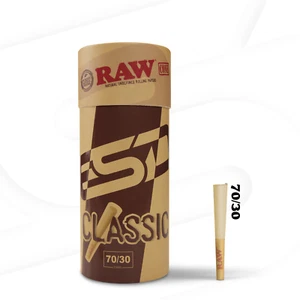 RAW Cones 70/30 Single Size Dogwalker | 50 Pack - Picture 1 of 7