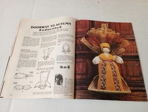 Crafts N Things October 1980 Harvest Doll Lace For Knitters - Picture 1 of 12