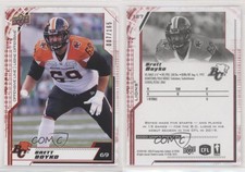 2020 Upper Deck CFL Red /165 Brett Boyko #127
