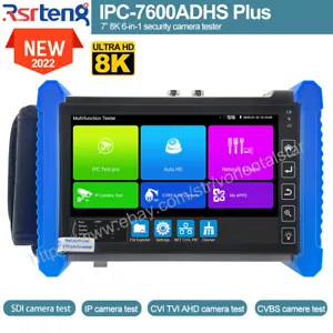 RSRTENG 8K Überwachungskamera Monitor IPC-7600ADHS Plus CVI TVI SDI AHD HDMI VGA - Bild 1 von 12