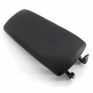 Black Armrest Center Console Lid w/ Plate for AUDI A4 S4 C5 A6 2000-2005 Allroad - Picture 1 of 6