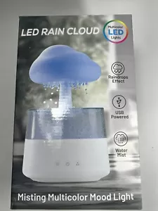 Cloud Rain Humidifier for Bedroom & Large Room Water Drip Humidifier (White) - Picture 1 of 10