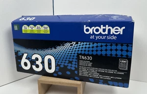 Brother TN630 Standard Yield Mono Laser Toner Cartridge - Genuine OEM TN-630 - Picture 1 of 5