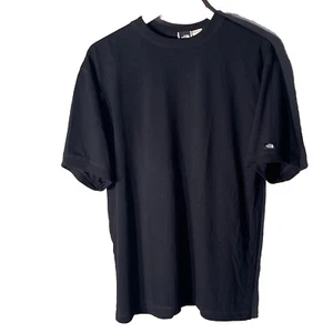 The North Face Shirt Men Size L Black Crew Neck Short Sleeve Casual Outdoor - Picture 1 of 4