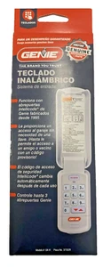 Genie Intellicode Teclado Inalámbrico Sin Llave Abridor de Puerta de Garaje (37332R) - Imagen 1 de 2