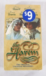 The Harem, 1995 VHS, Miniserie, versiegelt, Omar Sharif, Ava Gardner - Bild 1 von 3
