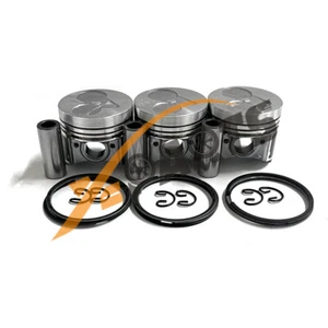 3 Set D722 Piston + Ring Kit Set Oversize 67mm (+0.50mm) for Kubota D722 - Bild 1 von 8