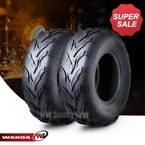 SET 2 WANDA ATV GO KART TIRES 16x8-7 16X8X7 4PR - Picture 1 of 7