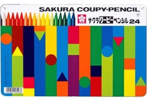 SAKURA Sakura Coupy Pencil 24 Colors - Picture 1 of 3