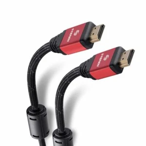 Steren 32ft 4K HDMI High Speed Cable, Nylon Jacket w/ Ferrites - Certified cURus - Picture 1 of 4