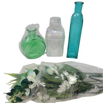 Jarrones perfumados Avon Seashore Mist con flores FSC 3112431 nuevos en caja Foto 1 de 4