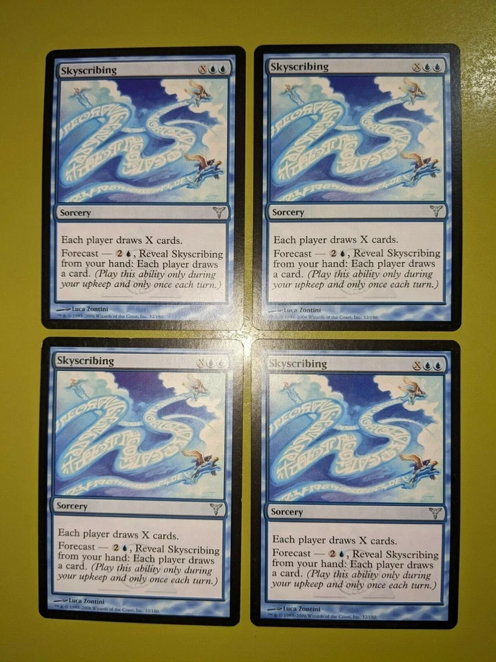 Skyscribing x4 Dissension 4x Playset Magic the Gathering MTG  - Image 1 of 1