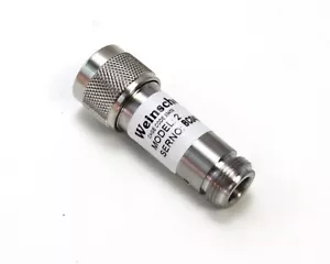 NEU Aeroflex/Weinschel Modell 2 fester Dämpfer - DC-18 GHz, 2 dB, Typ-N M/F - Bild 1 von 4