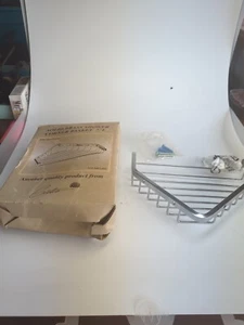 Gatco #1495 Hardware Solid Brass Corner Shower Basket (Chrome)- FAST SHIPPING - Picture 1 of 9