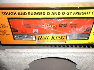 MTH RAILKING DAD'S PET FOOD 4 BAY HOPPER CAR 30-7539 - Picture 1 of 3